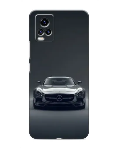 Чехол для Vivo V20 с картинкой «Mercedes на черном» Чехол для Vivo V20 с картинкой «Mercedes на черном»