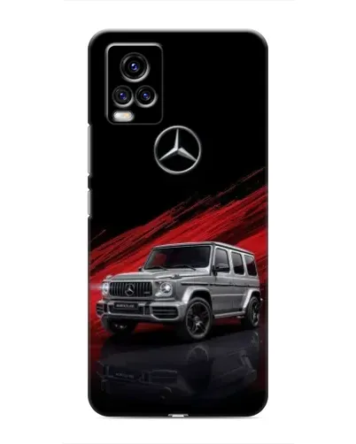 Чехол для Vivo V20 с картинкой «Mercedes G-Class красный» Чехол для Vivo V20 с картинкой «Mercedes G-Class красный»