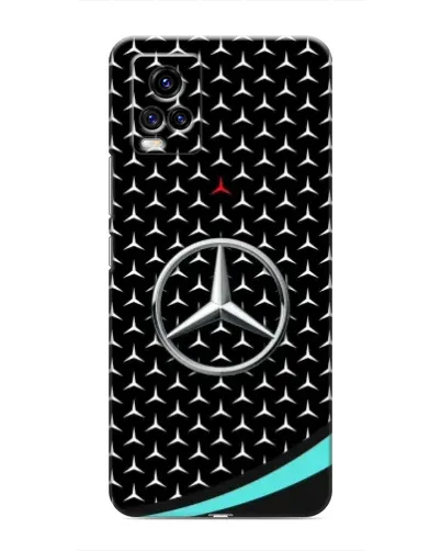 Чехол для Vivo V20 с картинкой «Mercedes — бирюзовый акцент» Чехол для Vivo V20 с картинкой «Mercedes — бирюзовый акцент»