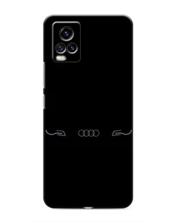 Чехол для Vivo V20 с картинкой «Audi — световой подпись» Чехол для Vivo V20 с картинкой «Audi — световой подпись»