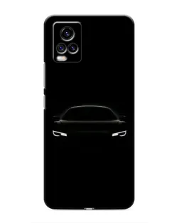 Чехол для Vivo V20 с картинкой «Взгляд Audi в темноте» Чехол для Vivo V20 с картинкой «Взгляд Audi в темноте»