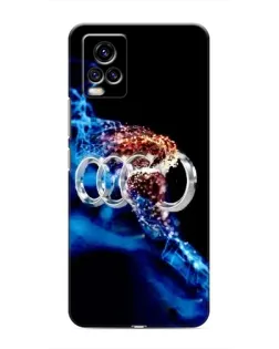 Чехол для Vivo V20 с картинкой «Энергия лого Audi» Чехол для Vivo V20 с картинкой «Энергия лого Audi»