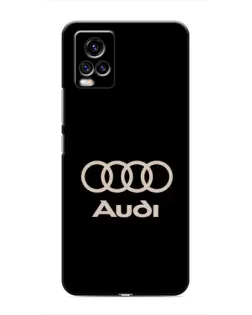 Чехол для Vivo V20 с картинкой «Audi — золотой логотип» Чехол для Vivo V20 с картинкой «Audi — золотой логотип»