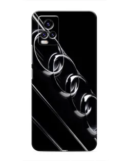 Чехол для Vivo V20 с картинкой «Audi — абстрактные кольца» Чехол для Vivo V20 с картинкой «Audi — абстрактные кольца»