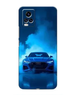 Чехол для Vivo V20 с картинкой «Audi — голубая энергия» Чехол для Vivo V20 с картинкой «Audi — голубая энергия»