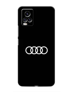 Чехол для Vivo V20 с картинкой «Audi White Logo» Чехол для Vivo V20 с картинкой «Audi White Logo»