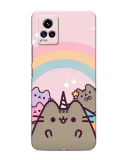 Чехол для Vivo V20 с картинкой «Единорог Pusheen» Чехол для Vivo V20 с картинкой «Единорог Pusheen»