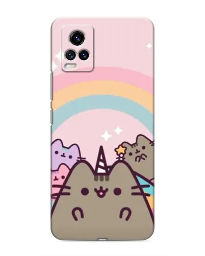 Чехол для Vivo V20 с картинкой «Единорог Pusheen» Чехол для Vivo V20 с картинкой «Единорог Pusheen»