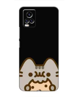 Чехол для Vivo V20 с картинкой «Пушин на черном» Чехол для Vivo V20 с картинкой «Пушин на черном»