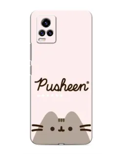 Чехол для Vivo V20 с картинкой «Pusheen логотип» Чехол для Vivo V20 с картинкой «Pusheen логотип»