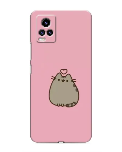 Чехол для Vivo V20 с картинкой «Pusheen сердце» Чехол для Vivo V20 с картинкой «Pusheen сердце»