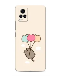 Чехол для Vivo V20 с картинкой «Пушин на шариках» Чехол для Vivo V20 с картинкой «Пушин на шариках»