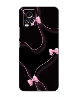 Чехол для Vivo V20 с картинкой «Розовые ленты» Чехол для Vivo V20 с картинкой «Розовые ленты»