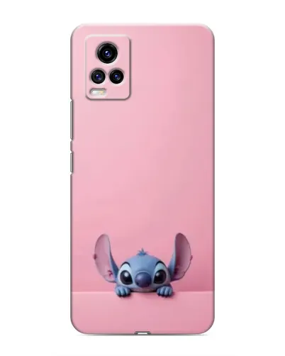 Чехол для Vivo V20 с картинкой «Stitch выглядывает»