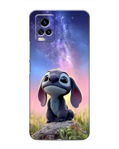 Чехол для Vivo V20 с картинкой «Стич на рассвете»