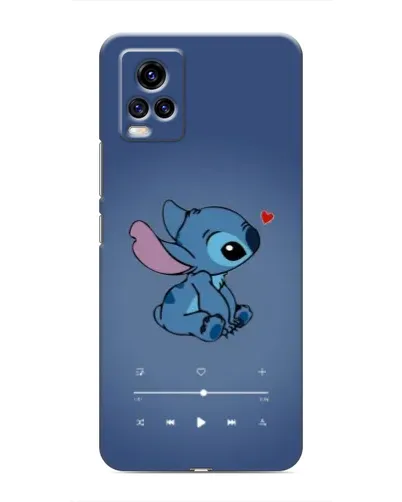 Чехол для Vivo V20 с картинкой «Музыкальный Stitch»