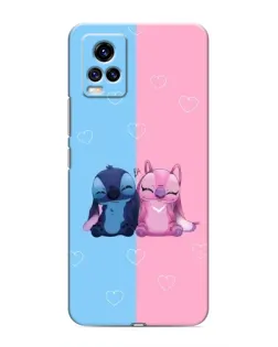 Чехол для Vivo V20 с картинкой «Stitch и Angel Love» Чехол для Vivo V20 с картинкой «Stitch и Angel Love»