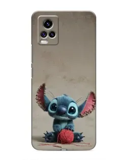 Чехол для Vivo V20 с картинкой «Стич на коричневом фоне» Чехол для Vivo V20 с картинкой «Стич на коричневом фоне»