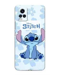 Чехол для Vivo V20 с картинкой «Stitch среди цветов» Чехол для Vivo V20 с картинкой «Stitch среди цветов»