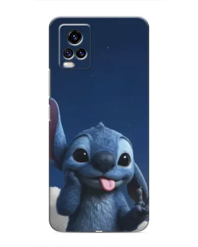 Чехол для Vivo V20 с картинкой «Стич в облаках»