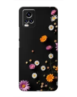 Чехол для Vivo V20 с картинкой «Цветочная композиция»