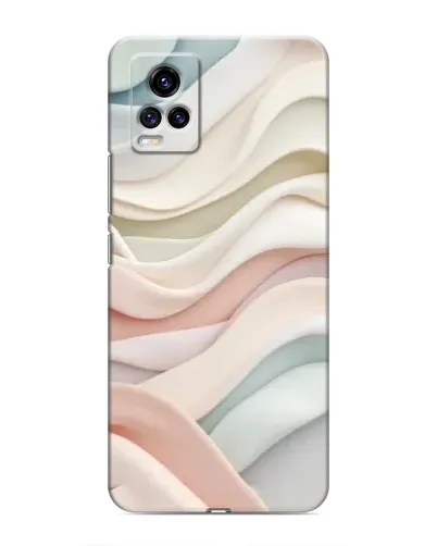 Чехол для Vivo V20 с картинкой «Пастельные нежные волны» Чехол для Vivo V20 с картинкой «Пастельные нежные волны»