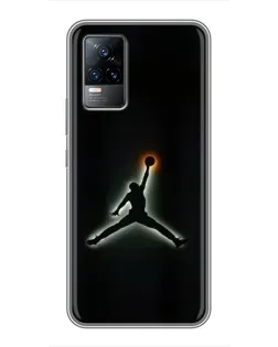 Чохол для Vivo V21 з картинкою «Jordan Gradient Logo» Чохол для Vivo V21 з картинкою «Jordan Gradient Logo»