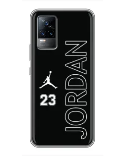Чохол для Vivo V21 з картинкою «Jordan Vertical»