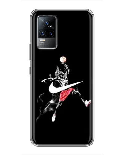 Чохол для Vivo V21 з картинкою «Jordan Jumpman» Чохол для Vivo V21 з картинкою «Jordan Jumpman»