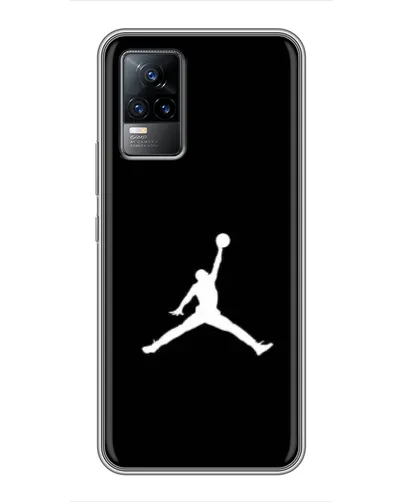 Чохол для Vivo V21 з картинкою «Jordan Silhouette» Чохол для Vivo V21 з картинкою «Jordan Silhouette»