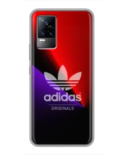 Чохол для Vivo V21 з картинкою «Adidas Red Neon» Чохол для Vivo V21 з картинкою «Adidas Red Neon»
