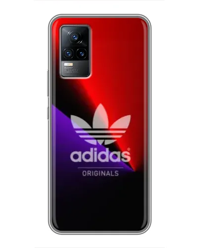 Чохол для Vivo V21 з картинкою «Adidas Red Neon» Чохол для Vivo V21 з картинкою «Adidas Red Neon»