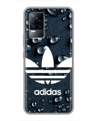 Чохол для Vivo V21 з картинкою «Adidas Trefoil Blue» Чохол для Vivo V21 з картинкою «Adidas Trefoil Blue»
