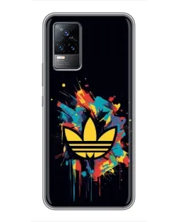 Чохол для Vivo V21 з картинкою «Adidas Splash» Чохол для Vivo V21 з картинкою «Adidas Splash»