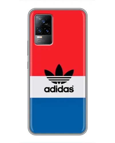 Чохол для Vivo V21 з картинкою «Ретро блоки Adidas» Чохол для Vivo V21 з картинкою «Ретро блоки Adidas»
