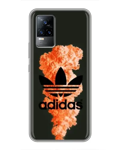 Чохол для Vivo V21 з картинкою «Помаранчевий дим Adidas» Чохол для Vivo V21 з картинкою «Помаранчевий дим Adidas»