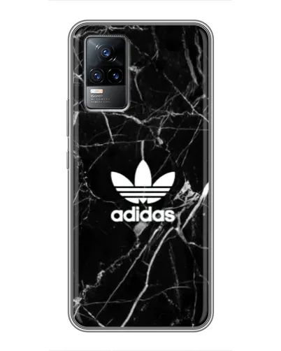 Чохол для Vivo V21 з картинкою «Білий мармур Adidas» Чохол для Vivo V21 з картинкою «Білий мармур Adidas»