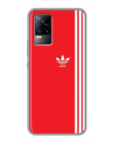Чохол для Vivo V21 з картинкою «Червоний мінімалізм Adidas» Чохол для Vivo V21 з картинкою «Червоний мінімалізм Adidas»