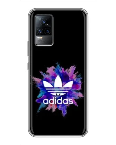 Чохол для Vivo V21 з картинкою «Вибух фарб Adidas» Чохол для Vivo V21 з картинкою «Вибух фарб Adidas»