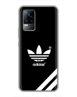 Чохол для Vivo V21 з картинкою «Adidas з діагональними смугами»