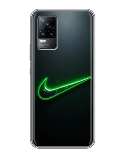 Чохол для Vivo V21 з картинкою «Неоновий контур Nike» Чохол для Vivo V21 з картинкою «Неоновий контур Nike»