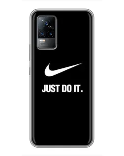 Чохол для Vivo V21 з картинкою «Класичний принт Nike»