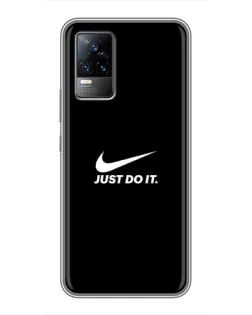 Чохол для Vivo V21 з картинкою «Мінімалізм від Nike»