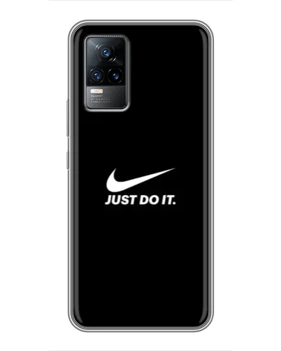 Чохол для Vivo V21 з картинкою «Мінімалізм від Nike» Чохол для Vivo V21 з картинкою «Мінімалізм від Nike»