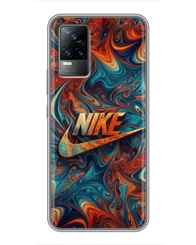 Чохол для Vivo V21 з картинкою «Nike в абстракції» Чохол для Vivo V21 з картинкою «Nike в абстракції»