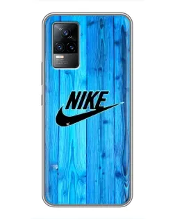 Чохол для Vivo V21 з картинкою «Блакитне дерево Nike»