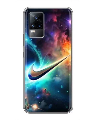 Чохол для Vivo V21 з картинкою «Космічний Nike Swoosh» Чохол для Vivo V21 з картинкою «Космічний Nike Swoosh»
