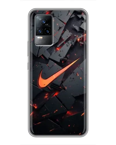 Чохол для Vivo V21 з картинкою «Nike — ефект розломів» Чохол для Vivo V21 з картинкою «Nike — ефект розломів»