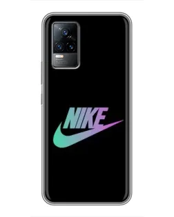 Чохол для Vivo V21 з картинкою «Nike — міська ніч»