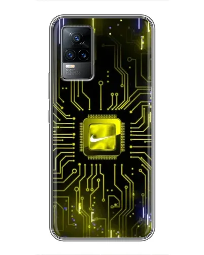 Чохол для Vivo V21 з картинкою «Nike — золота іскра» Чохол для Vivo V21 з картинкою «Nike — золота іскра»